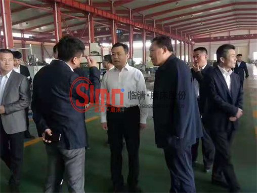 何書記調(diào)研1000臺(tái)高精度數(shù)控磨床項(xiàng)目